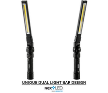 Load image into Gallery viewer, NextLED Rechargeable Folding Bar Double Sided LED Task Light