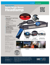 Load image into Gallery viewer, NextLED NT-6598 Multi-Function Spot/Wide Beam Headlamp