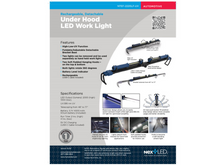 Load image into Gallery viewer, NextLED  Rechargeable, Detachable Under Hood LED Work Light with UV Lamp