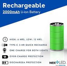 Load image into Gallery viewer, NextLED Rechargeable Neck Light With Magnetic Base/Tripod Mount