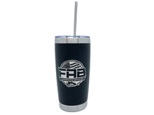 Load image into Gallery viewer, FAB 20oz Tumbler w/Straw Red or Black
