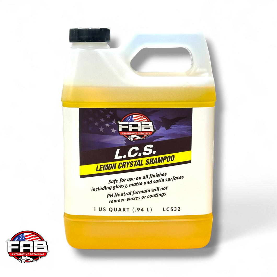 FAB L.C.S. Lemon Crystal Shampoo