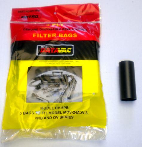 DISPOSABLE BAGS WITH ADAPTOR TUBE - DV-5PBA