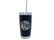 Load image into Gallery viewer, FAB 20oz Tumbler w/Straw Red or Black
